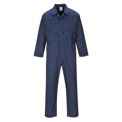 Portwest C813NARS -  sz Long S Liverpool Zip Coverall - Navy