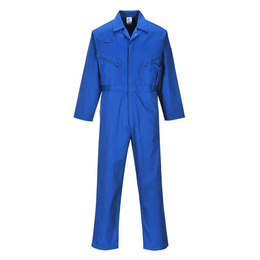 Portwest C813RBRXXL -  sz 2XL Liverpool Zip Coverall - Royal Blue