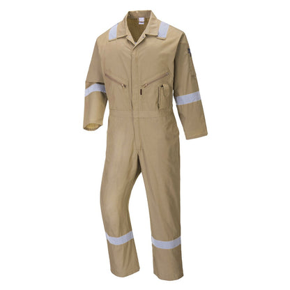 Portwest C814KHRXXXL -  sz 3XL Iona Cotton Coverall - Khaki