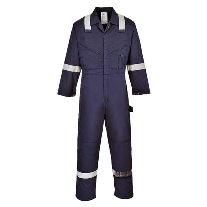 Portwest C814NARS -  sz Long S Iona Cotton Coverall - Navy