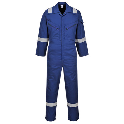 Portwest C814RBRS -  sz Long S Iona Cotton Coverall - Royal Blue