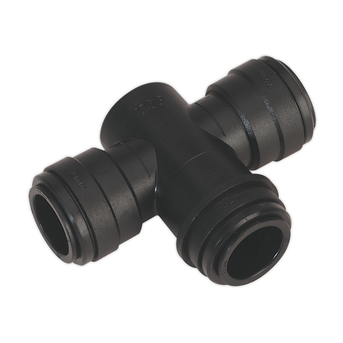 SEALEY - CAS22WTT Equal Water Trap Tee 22mm (John Guest Speedfit� - PMTT22E)