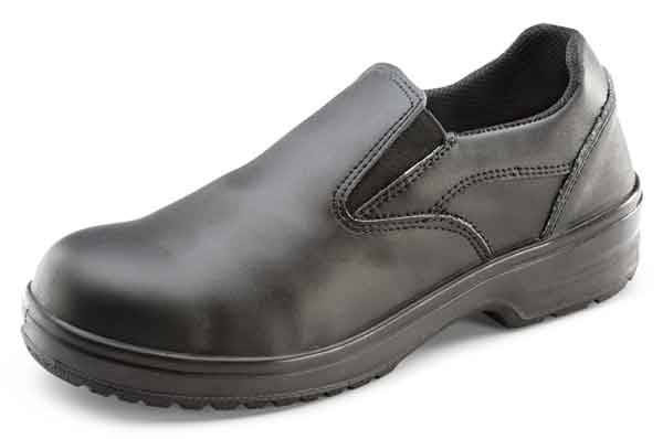 BEESWIFT LADIES SLIP ON SHOE BLACK 39/06