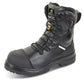BEESWIFT TRENCHER PLUS SIDE ZIP SAFETY WORK BOOT ALL SIZES - Black