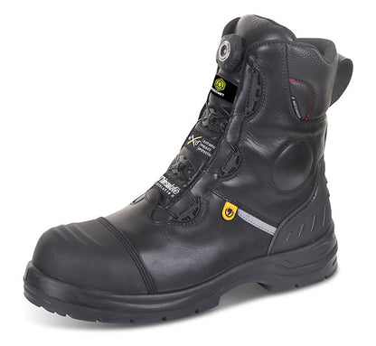 Beeswift - TRENCHER PLUS QUICK RELEASE SAFETY WORK BOOT SIZE 06.5 - Black