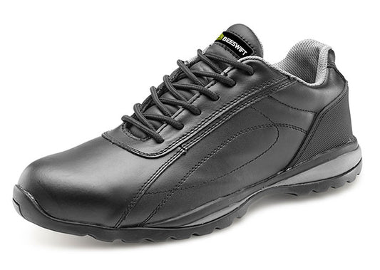 BEESWIFT DOUBLE DENSITY TRAINER SHOE SBP BLACK 12