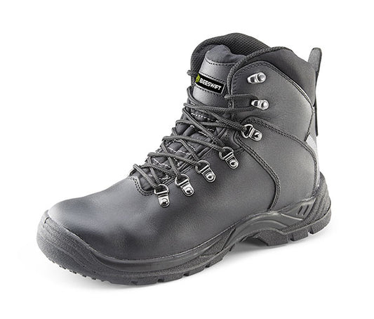 Beeswift  METATARSAL SAFETY WORK BOOT S3 ALL SIZES - Black