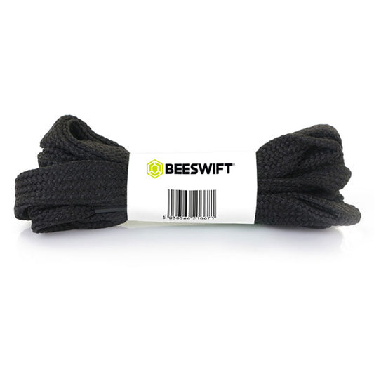 BEESWIFT FLAT BOOT LACE BLACK 90