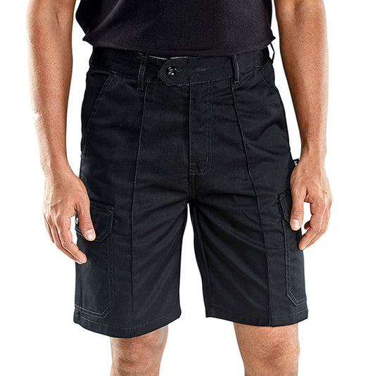 BEESWIFT CARGO POCKET SHORTS BLACK 36