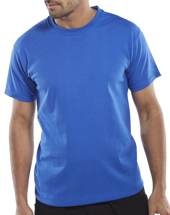 BEESWIFT HEAVYWEIGHT T-SHIRT ROYAL BLUE L