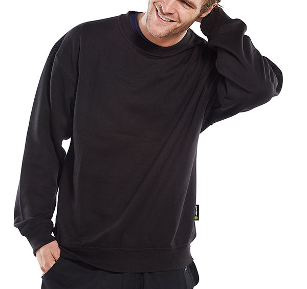 BEESWIFT POLYCOTTON SWEATSHIRT BLACK S