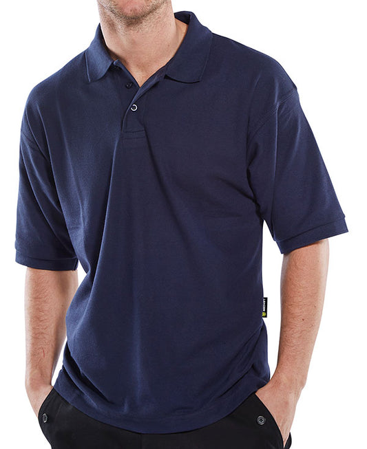 BEESWIFT STANDARD POLO SHIRT NAVY BLUE M