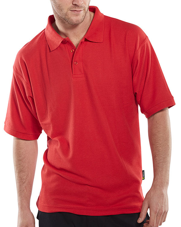 BEESWIFT STANDARD POLO SHIRT RED XXXL