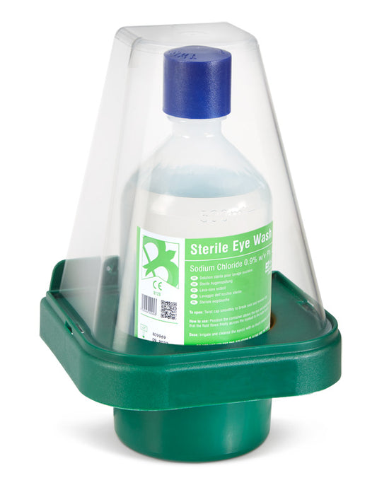 Click - CLICK MEDICAL SINGLE EYEWASH STAND WITH 1 x 500ml -