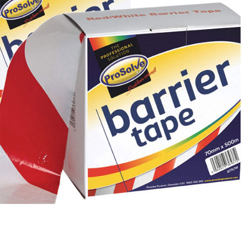 Click - RED/WHITE BARRIER TAPE -