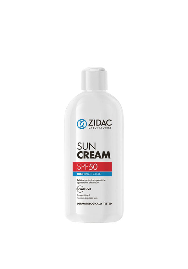 Click - ZIDAC SUN CREAM SPF 50 100ML BOTTLE -