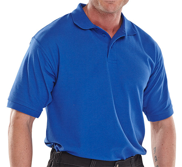 BEESWIFT PREMIUM POLO SHIRT ROYAL BLUE L