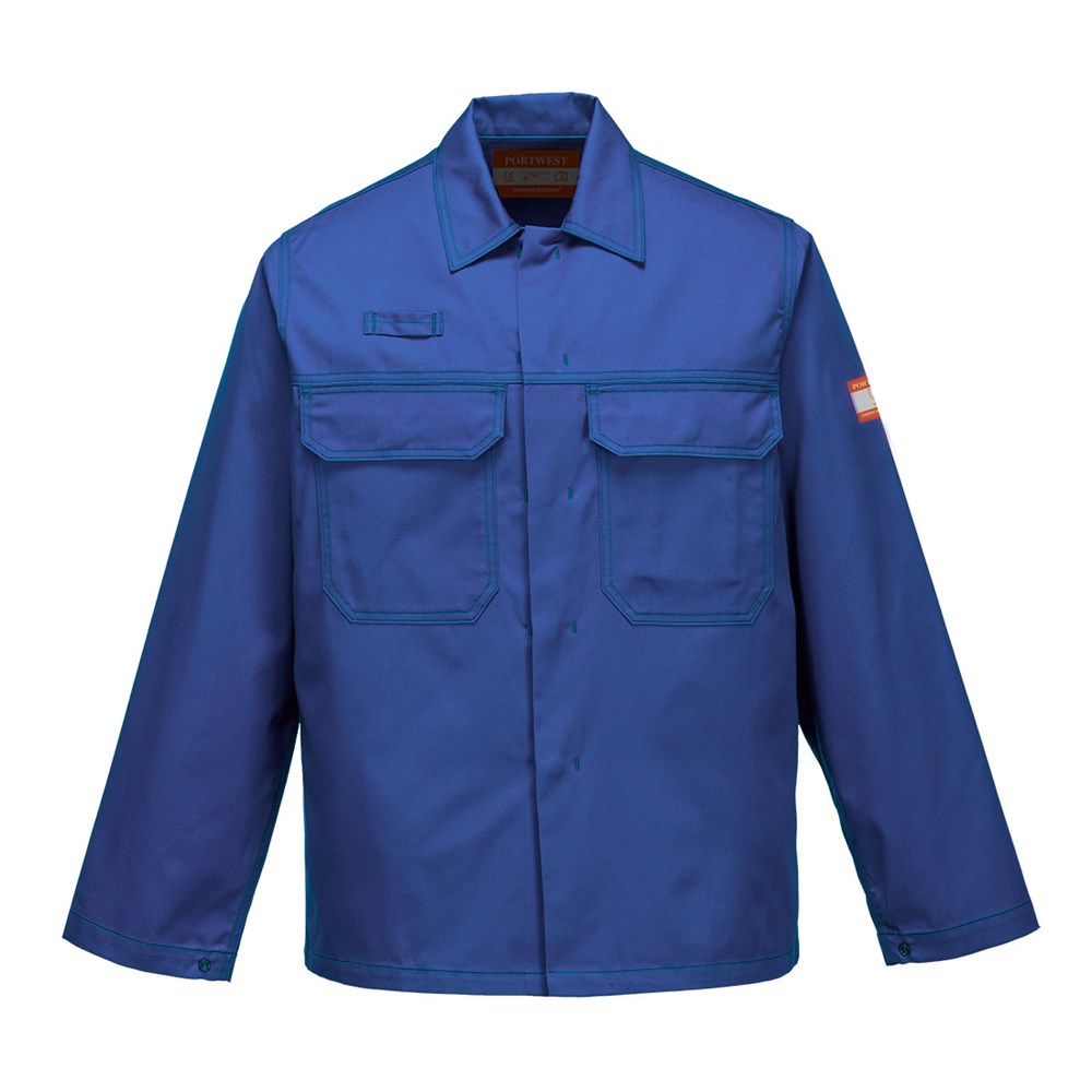 Portwest CR10ERRL -  sz L Chemical Resistant Jacket  - Epic Royal