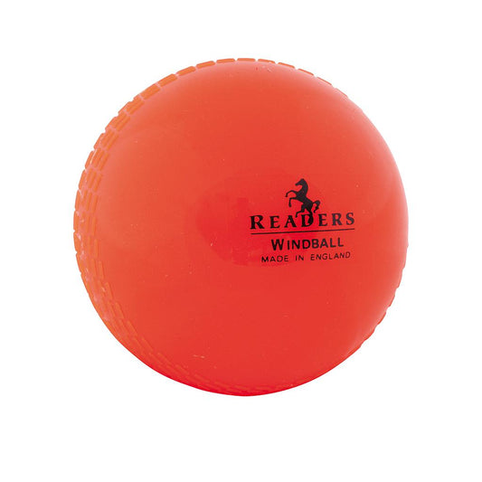 Readers Windball Training Cricket Ball Orange Mens