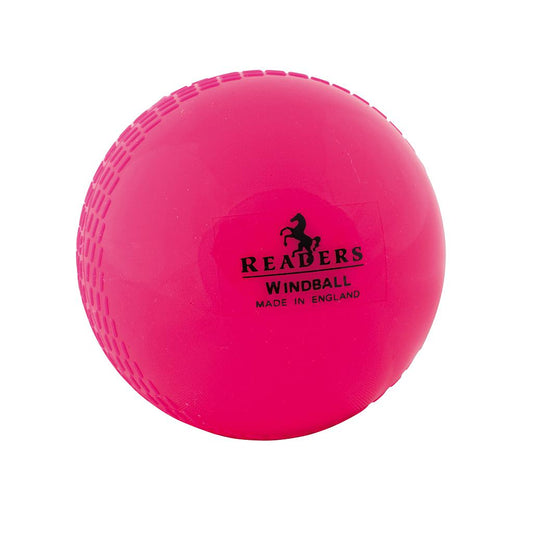Readers Windball Training Cricket Ball Pink Mens