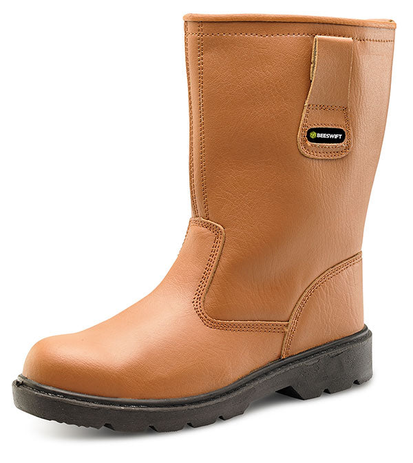 BEESWIFT S3 THINSULATE RIGGER BOOT TAN 06.5