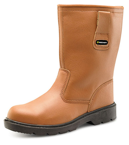 BEESWIFT S3 THINSULATE RIGGER BOOT TAN 05