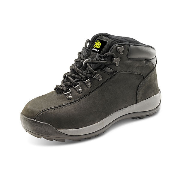 Beeswift SBP CHUKKA SAFETY WORK BOOT sz 08 - Black