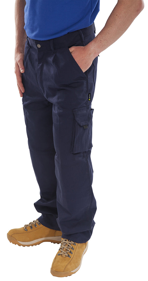 BEESWIFT NEWARK TROUSERS NAVY BLUE 44T