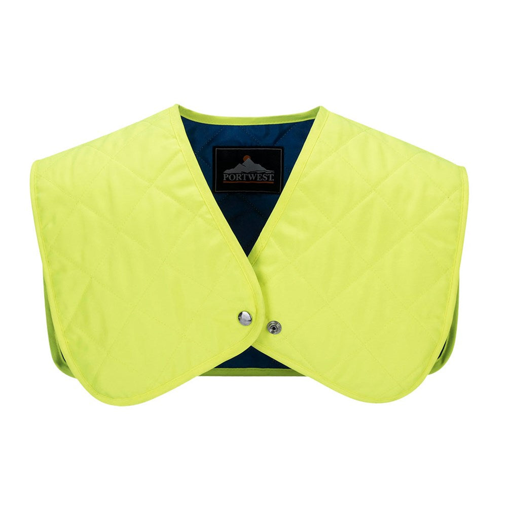 Portwest CV10YBL -  sz 0 Cooling Shoulder Insert - Yellow/Blue