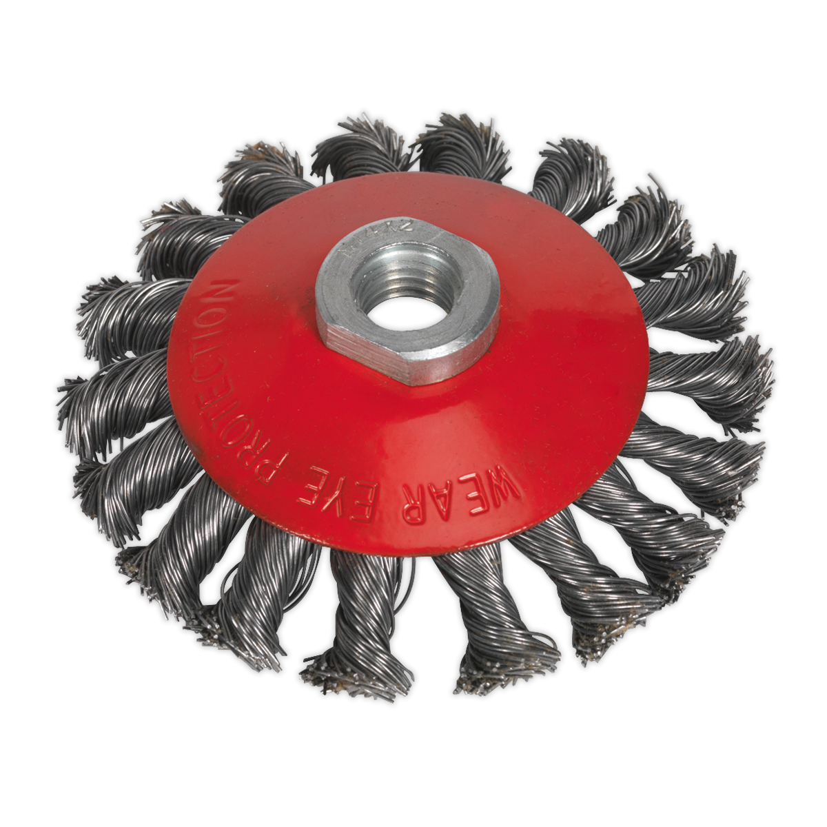 SEALEY - CWB101 Conical Wire Brush �100mm M14 x 2mm