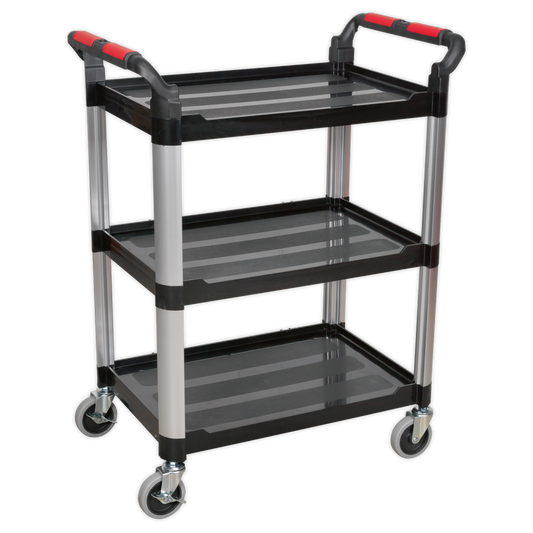 SEALEY - CX309 Workshop Trolley 3-Level Composite