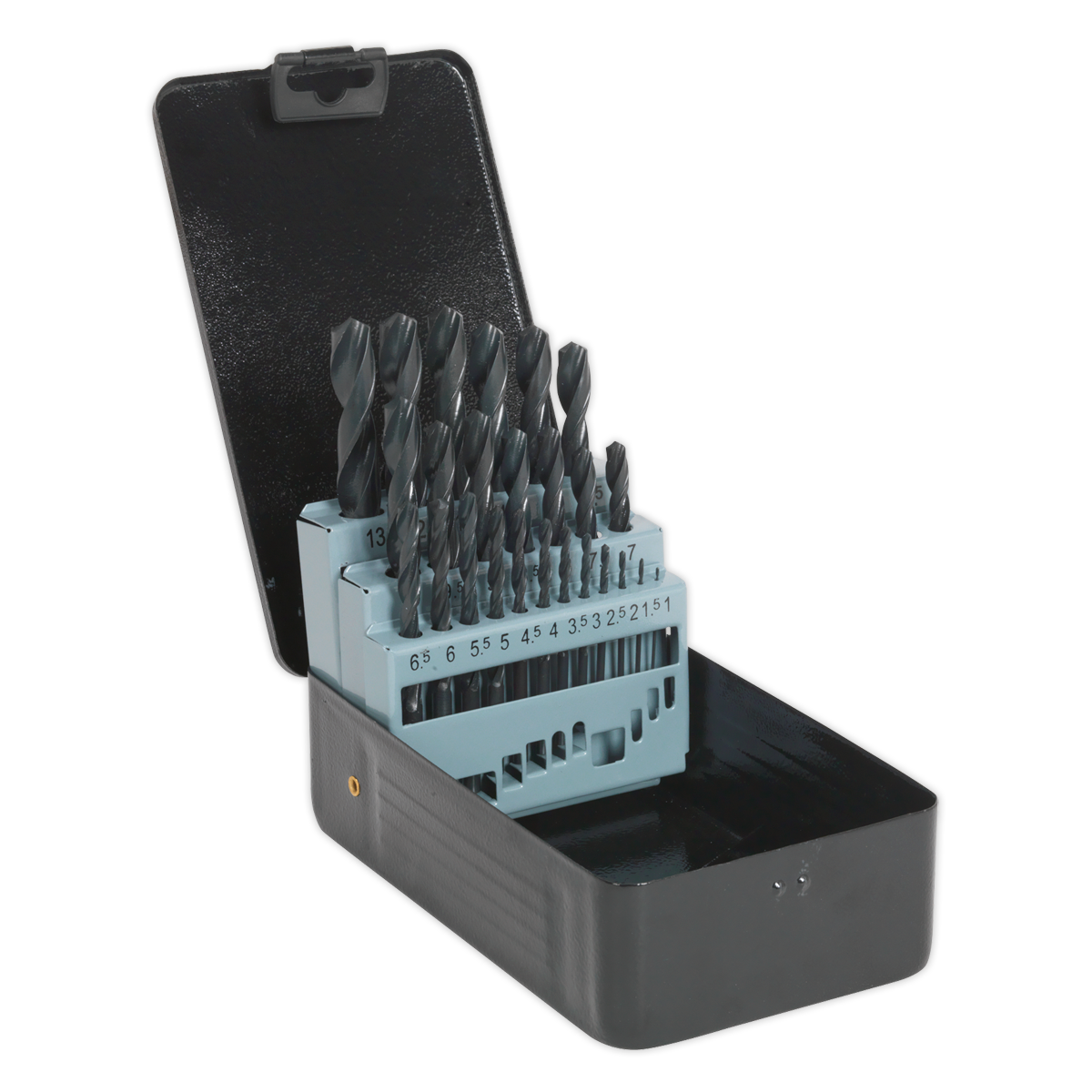 SEALEY - DBS25RF HSS Roll Forged Drill Bit Set 25pc 1-13mm