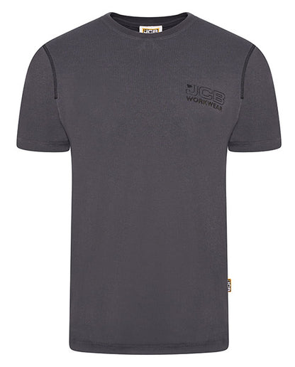 JCB WORKWEAR TRADE WORK T-SHIRT STEEL BLUE | ALL SIZES