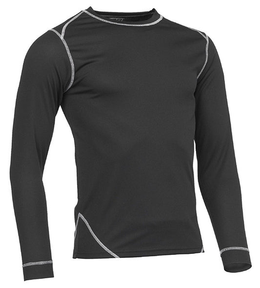 JCB WORKWEAR BASE LAYER TOP LONG SLEEVE BLACK | ALL SIZES