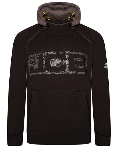 JCB WORKWEAR HORTON HOODIE BLACK/GREY S