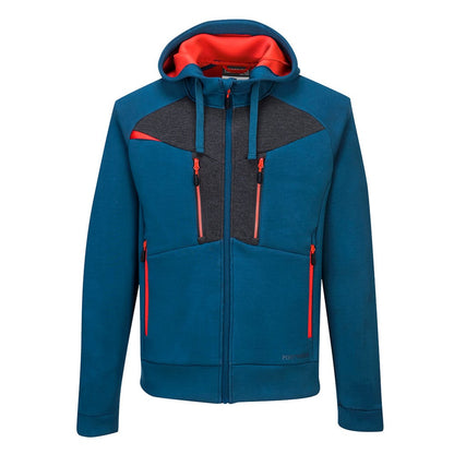 Portwest DX472MBRS -  sz S DX4 Zipped Hoodie  - Metro Blue