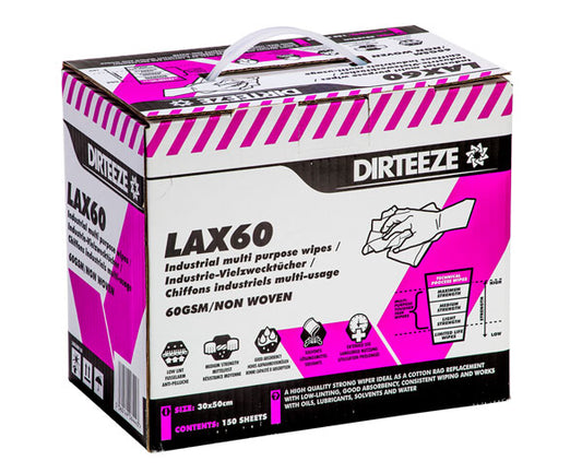 Dirteeze - LAX60 WIPES -