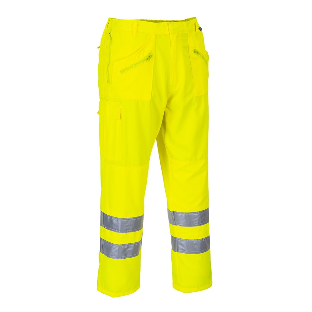 Portwest E061YERS -  sz S Hi-Vis Action Trousers - Yellow