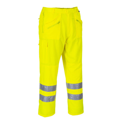 Portwest E061YERS -  sz S Hi-Vis Action Trousers - Yellow