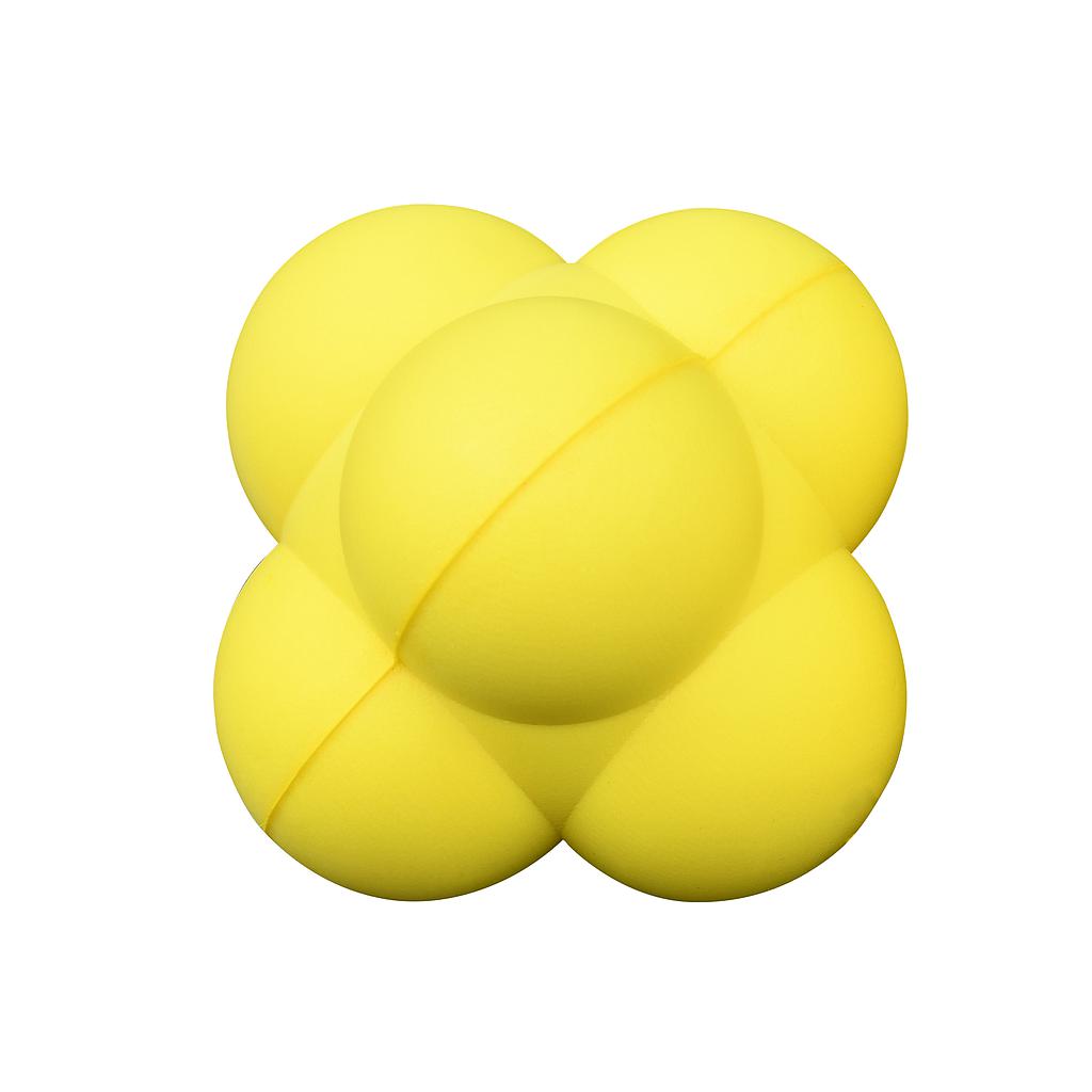 Uncoated Foam Reaction Ball Yellow