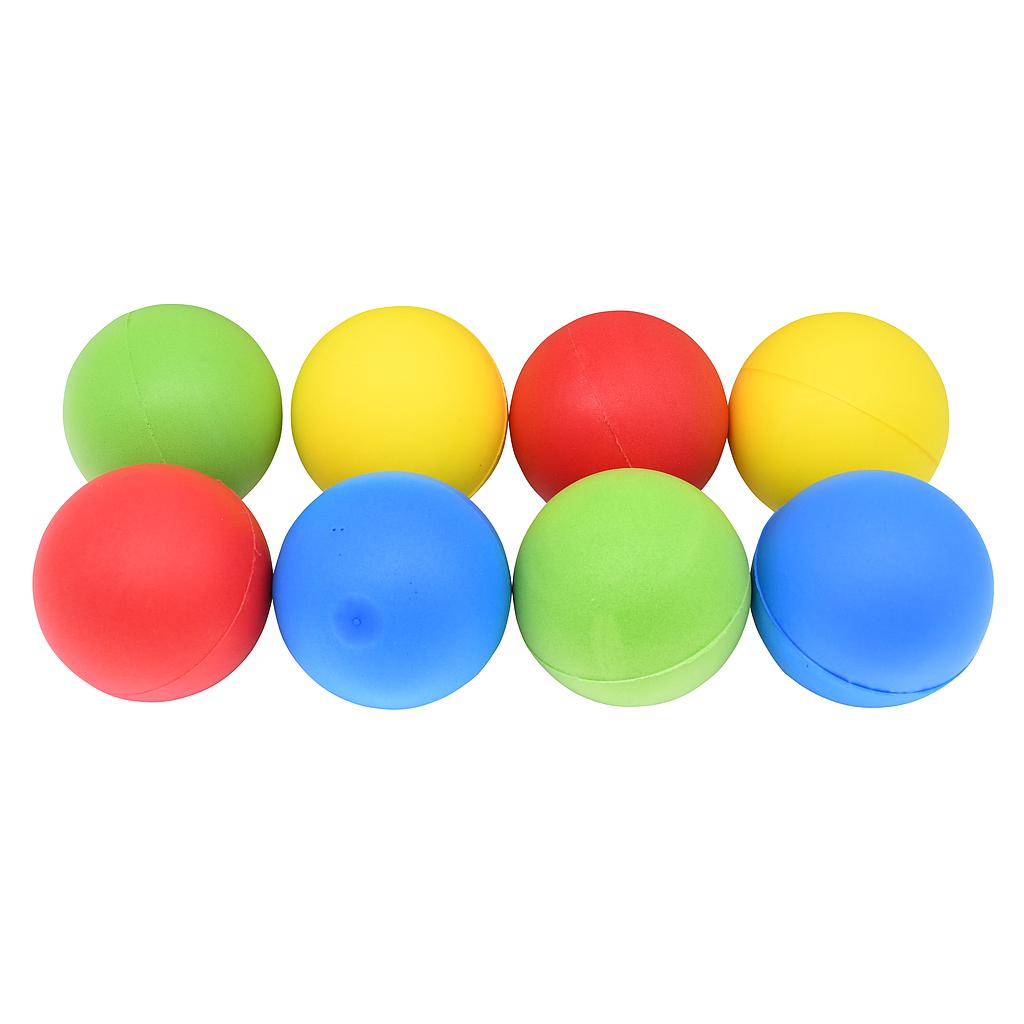 Uncoated Foam Ball (Pack of 8)  9cm