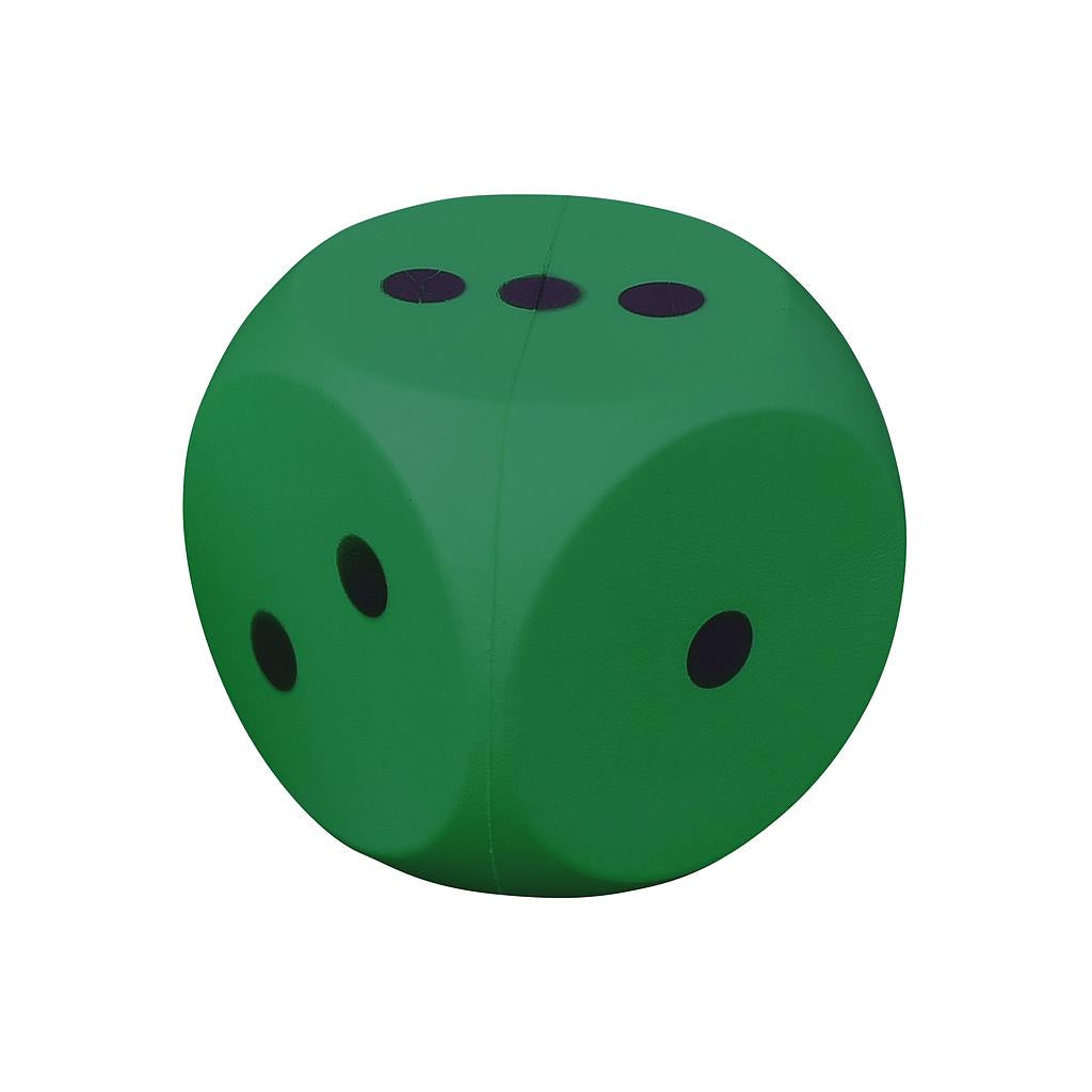 Coated Foam Dice Green