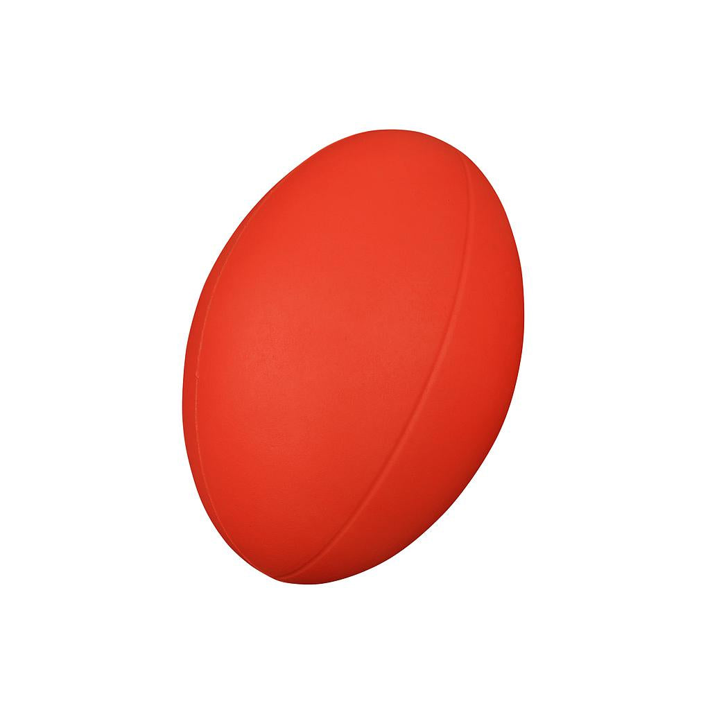 Coated Foam Rugby Ball Red