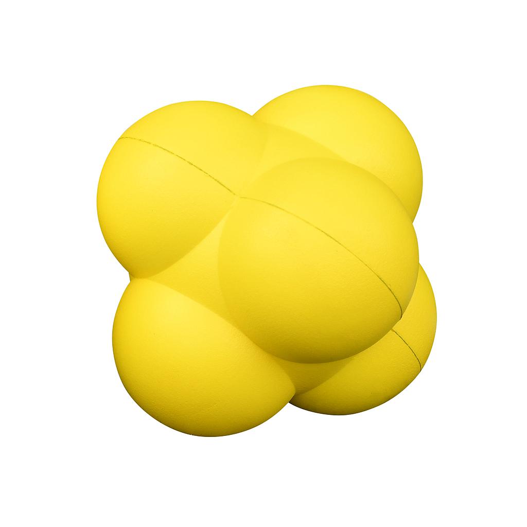 Coated Foam Reaction Ball Yellow