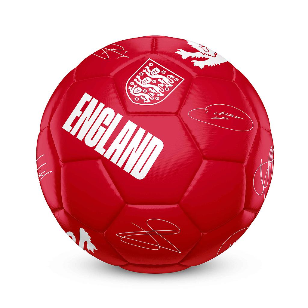 Team Merchandise Phantom England Signature Football Red/White 5