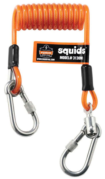 ERGODYNE COIL TOOL LANYARD MEDIUM ORANGE M