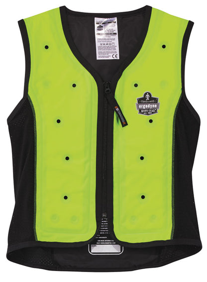 ERGODYNE PREMIUM DRY EVAPORATE COOLING VEST LIME GREEN XXL