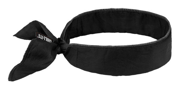 Ergodyne - EVAPOURATIVE COOLING BANDANA BLACK -