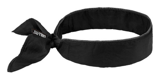 Ergodyne - EVAPOURATIVE COOLING BANDANA BLACK -