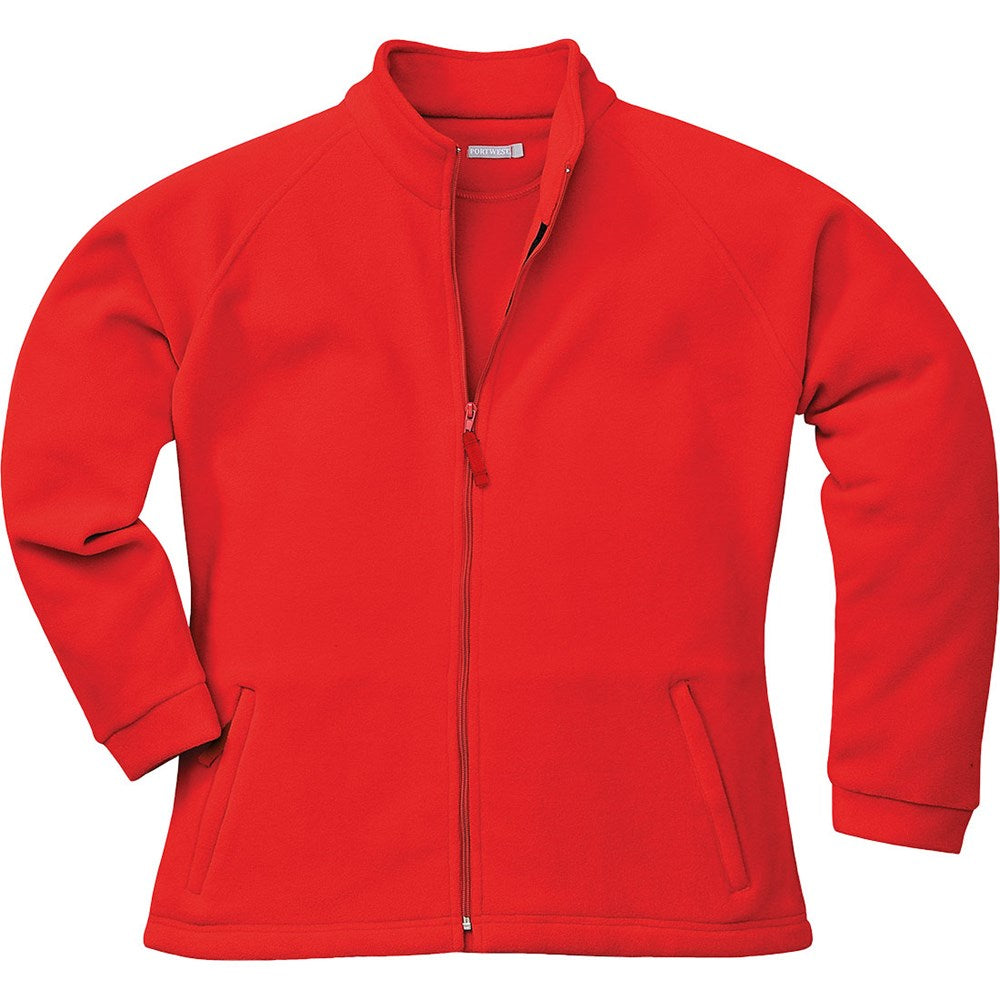 Portwest F282RERXS -  sz XS Aran Ladies Fleece - Red